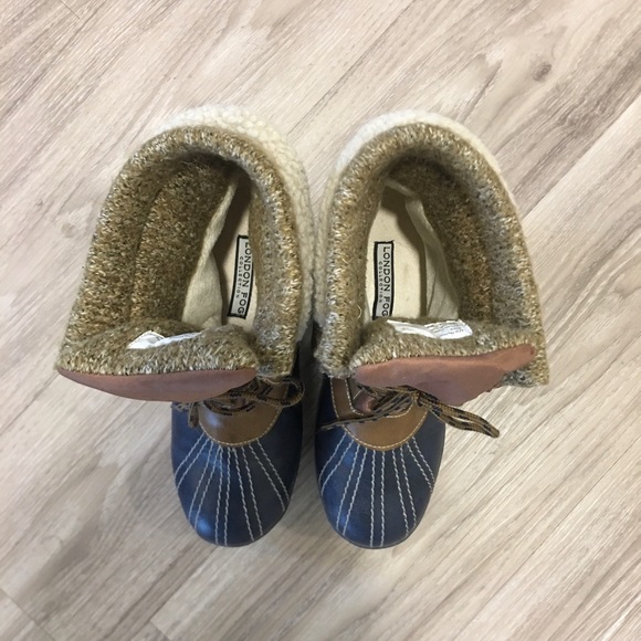 LONDON FOG Womens Mitten Cold Weather Duck Boot for Snow - Picture 6 of 8